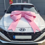 에바폼리본 새차리본 텐트 대형 웨딩카장식 자동차 꾸미기 100cm : 요술바스켓