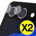 어반스티치 카메라 렌즈 보호 강화유리 필름 갤럭시Z 플립5, 2매입 : 어반스티치