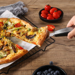 스틸 롤러 실버 스테인리스 피자커터 피자서버 세트 : 미뇽 스토어