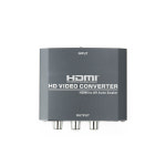 COMS ZH301DMI to AV 컨버터 HDMI 3RCA 오디오 스테레오 : 엠스타샵