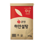 큐원 하얀설탕15kg 삼양사 흰설탕 백설탕 15kg 원당100% : THE 식구