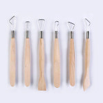 아트시크릿 J-004 조각도 6종세트 조소용구 점토도구 : 우리아트