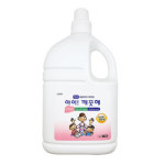 [LION] 아이 깨끗해 핸드 워시 레몬향 4ℓ X 1EA+펌프공용기 490㎖ X 3EA : 그린에버메디신
