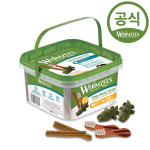 강아지간식 윔지스 덴탈껌 애견 치석 입냄새제거 개껌 윔지스 버라이어티팩 M(중형), 840g, 1개 : 유한양행 펫스토어