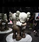 카우스피규어 kaws 조형물 포토존 제작 카페 매장 A타입 135cm : 레어팝
