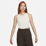 나이키 스포츠웨어 에센셜 여성 리브드 크롭 탱크 탑 FB8280-104 : 홍콩페스티발
