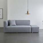 드보움 3인 모듈형 패브릭 소파 1800 거실 3인용 모듈 쇼파 베드 쿠션 : 당신의가구