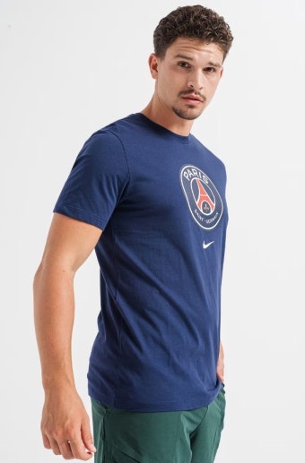 나이키 국내미발매 2023-24 PSG 파리 생제르망 크레스트 티셔츠(1315410) PSG티셔츠 이강인티셔츠 : 오렌지인터내셔널
