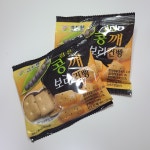 고급 전도용품 교회 전도건빵 400개 금풍제과 스티커 군인 미니 건빵 과자 : 풍성샵