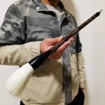 퍼포먼스 대형 붓 서예붓 동양화 장두 공연 무대 : 야망토끼