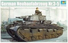 트럼페터 밀리터리 05529 1/35 German Neubaufahrzeug Nr.3-5 Krupp Barrel : Neighbor Hobby