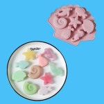 바다 모음 7구 몰드 (물고기, 해마, 돌고래 등) 캔들 비누 석고방향제 여름 diy : 더 별님