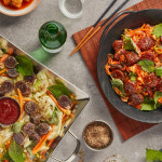 [슈퍼적립]프레시지 냉장 밀키트 매콤 깻잎 순대볶음+신림동 백순대볶음 : 프레시지