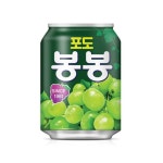 해태)포도봉봉(238mlX12캔) 과즙음료 포도과즙음료 포도음료 포도음료수 과일음료수 과일음료 포도주스 과일주스 캔음료 캔과일주스 : 제이아트