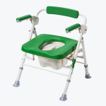 장기요양보험 복지용구 이동변기 BFMB5 접이식 높낮이조절가능 변기통분리 환자배변보조 : 노블카운티의료기