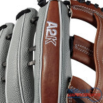 [윌슨] A2K 슈퍼스킨 1799 12.75인치 외야 야구글러브 WTA2KRB191799SS (브라운/그레이) : 해피스포츠본점