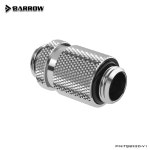 Barrow PC 수냉 시스템 TQBX2D-V1 수-수 로터리 커넥터 및 익스텐더 20.2-23.2mm G1/4 인치 : 셀린언니