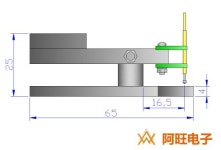 버너 고정 장치 프로그램 디버깅 다운로드 JTAG 2.0 Mm-3P STM32 3 피트 스핑 바늘 : 셀린언니