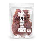 과대포장 없는 정직하개 오리가슴살1kg : 펫타곤