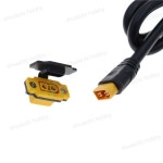 XT60H-M XT60H 수 플매트 카펫 러그 전원 코드 케이블 LSD-15 야외 리포 배터리 황동 금도금 커넥터 와이어 길이 80cm 1 개 : 매일유통03