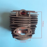 실린더 피스톤 링 서클립 핀 니들 베어링 6200 6210 48F G6210 체인톱 호환 부품 48mm : 북경삼촌시즌1