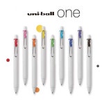 유니볼 원 볼펜 0.38 유니 미쯔비시 uni ball one 겔잉크 클립 : 아하오피스2