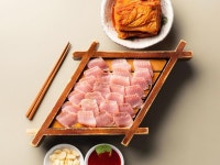 홍어회200g 비법양념김치set : 면목역 홍어천국