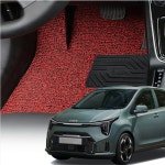 오토모듬 리얼핏 더뉴 모닝 어반 페이스리프트 자동차 코일매트 차량용 카매트 (23년) : 오토 모듬