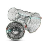 고급 개폐형 통발 바다 민물 계곡 낚시 원형 사각 통발 장어 미꾸라지 : 판다낚시캠핑