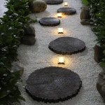 정원 디딤석 마당 바닥돌 징검다리 잔디 전원주택 야외 조경 정원석 나무결 장식 발판 화단 : R2몰