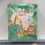 파샵 싸파리 쇼핑백 대형 포장 종이 가방 생활소품 : 파니퍼니