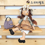 스위티퀼트 퀼트 컨츄리 인형 가방 완제품 데이지 인형 : 스위티퀼트