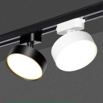 레일조명 레일등 거실 주방 까페 천장 인테리어 LED 트랙 빛 10W 15W W 25W 레일 램프 AC85 265V 2 전선 3 4 1 단계 실내 스포트 라이트... 