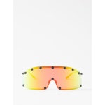 릭 오웬스 남성 Oversized shield stainless-steel sunglasses 선글라스 1534210 : 캐치패션