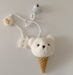 곰 인형 키링 아이스크림 베어 키링 SALE : 라라프로젝트