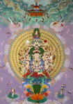 천수천안 관세음보살 탱화 불교회화 포토카드 : Dailog