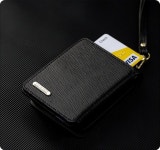 제트플립 Z플립 3 4 5 잭팟 하이클래스(가로형) 천연소가죽 카드수납 스트랩 케이스 : CURTYS