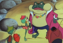 19종 DIY 명화그리기 유화그리기 세트 개구리 왕눈이 애니메이션 만화 아이러브페인팅 캔버스 액자 프레임포함 그림 포스터 A0224 : 까만장군