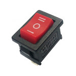 3P3단 사각 라커 스위치 적색 ON-OFF-ON (5001-1번) : INTR