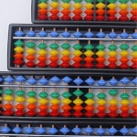 어린이 주산수리셈 13줄 컬러 주판 학습 업무용 암산 수학 : 스토어픽시