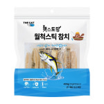 고양이 연어 원물 레토르트 간식 더캣 캣스토랑 월척스틱 400g 보양식 물고기 대용량 : 온리웰