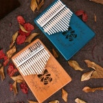 힐링악기 마호가니 17음계 어쿠스틱 칼림바 : newgood