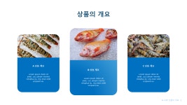 행복수산냉동수산물도소매업 | 수산물 도소매업 사업제안서 파워포인트 PPT 피치덱 템플릿 (농수산, 수산물도매, 수산물소매, 수산시장) : 씨티미디어