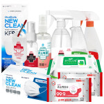 방역기획 종합세트 2호 손소독제 살균소독제 마스크 소독티슈 등 대박구성 : 스마트피앤디.