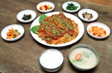 윤실네 황태찜, 황태콩나물찜 3인분 택배 캠핑 밀키트, 간편조리 : 윤실네