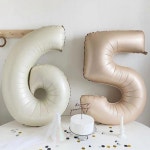 숫자풍선 2 대형 생일 풍선 파티 환갑 이벤트 크림 : 오늘도쇼핑