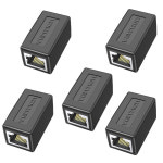 벤션 CAT6 기가 인터넷선 랜선 연장 젠더 RJ45 커플러 IPVB0 0.037m, 5개 : 유그린스토어