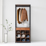 EB1675 스틸 행거 시스템 옷장 드레스룸 아일랜드 서랍장 수납장 드레스장 옷걸이장 800 : 엘리퍼니처