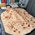 [글로벌빅브로] 계란 피자 배추 이불 낮잠이불 에어컨 시원한 이불 캠핑 담요 : 글로벌빅브로