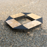 다잡 쿨러스탠드 캠핑 아이스박스 팬히터 받침대 쉘프 : 주식회사 다잡